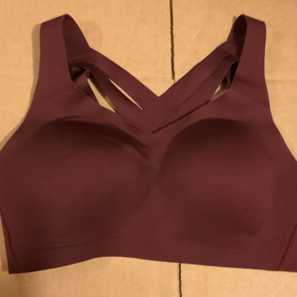 Lululemon Athletica Burgundy Sports Bra